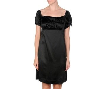 NWT $800 RED Valentino satil silk dress. M